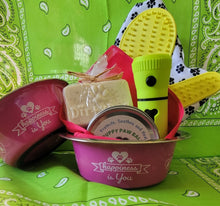 Load image into Gallery viewer, Man's Best Friend Gift Bowl! Happiness Is You, Deluxe! - Sisters Soap Kitchen