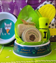 Load image into Gallery viewer, Man's Best Friend Gift Bowl! What's For Dinner??!! Deluxe. - Sisters Soap Kitchen