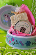 Load image into Gallery viewer, Man's Best Friend Gift Bowl! Oh, Those Snazy Sunglasses, Woof! - Sisters Soap Kitchen