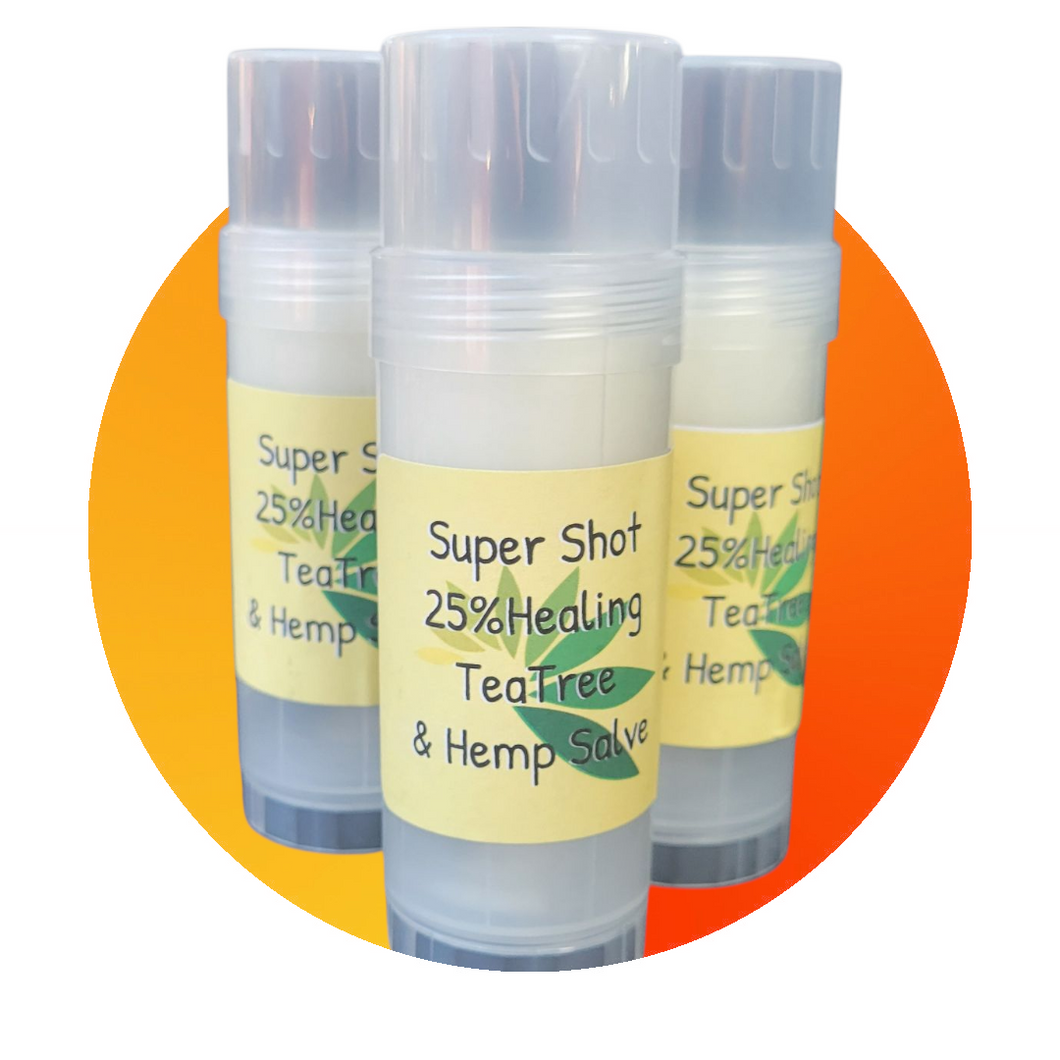 Super Shot! TeaTree Salve 2oz. - Sisters Soap Kitchen
