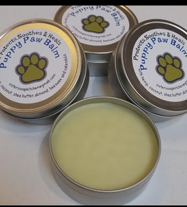 Puppy Paw Balm, 2 (4oz) tins for $15.00 - Sisters Soap Kitchen