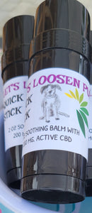 SALE!! 2 For $65!! (A $76 Value) Let's Loosen Pup! Topical CBD Salve for Dogs - Sisters Soap Kitchen