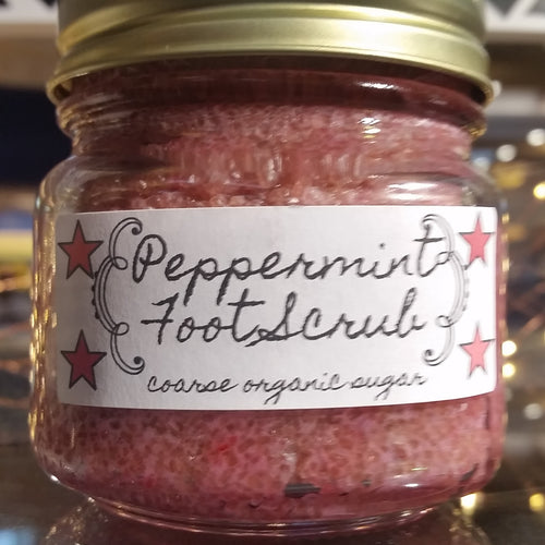 Peppermint Foot Scrub - Sisters Soap Kitchen