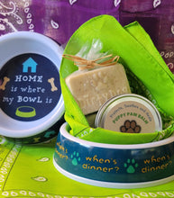 Load image into Gallery viewer, Man&#39;s Best Friend Gift Bowl! Home Is Where My Bowl Is! - Sisters Soap Kitchen
