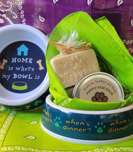 Man's Best Friend Gift Bowl! Home Is Where My Bowl Is! - Sisters Soap Kitchen