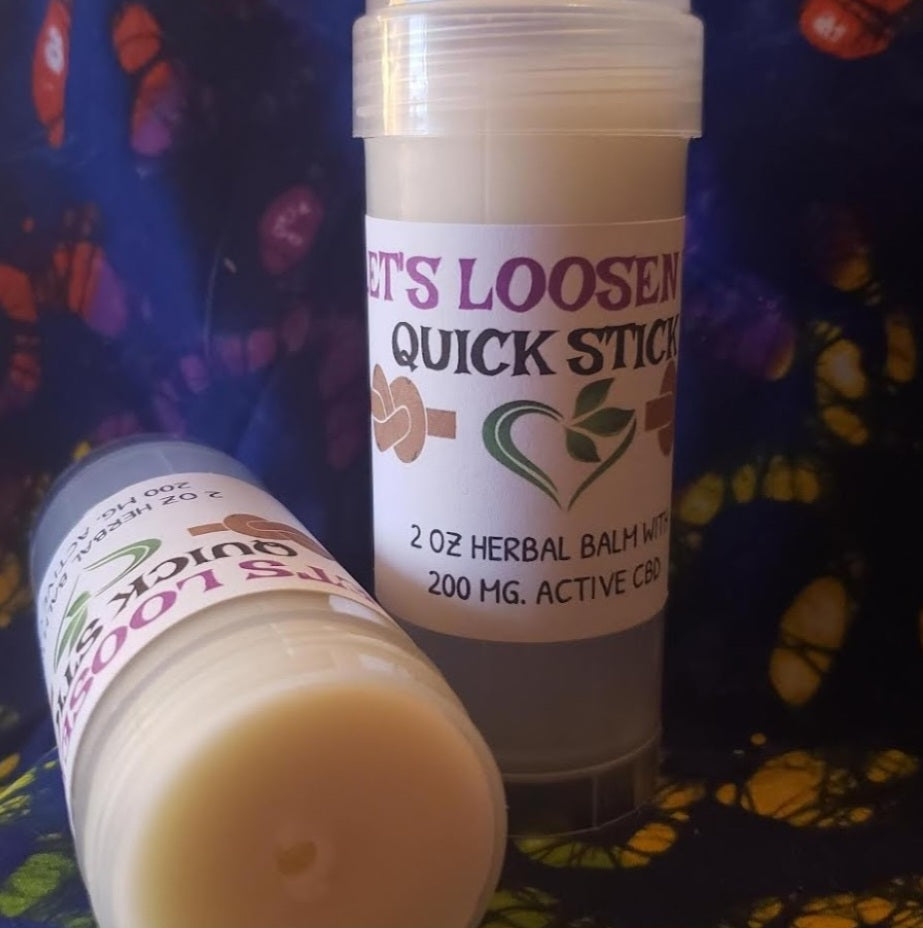 Let's Loosen Up! 200mg CBD Quick Stick - Sisters Soap Kitchen